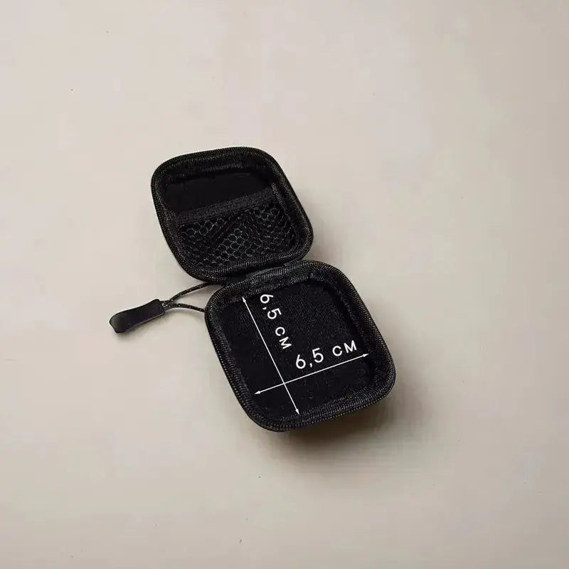 Hard Portable Shockproof Headphone Earphone Accessories Case Memory Card USB Cable Headset Storage Bag