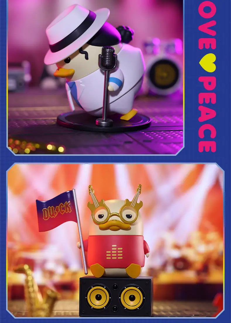 POP MART Duckoo Music Festival Series Blind Box Guess Bag Mystery Box Toys Doll Cute Anime Figure Desktop Ornaments Collection