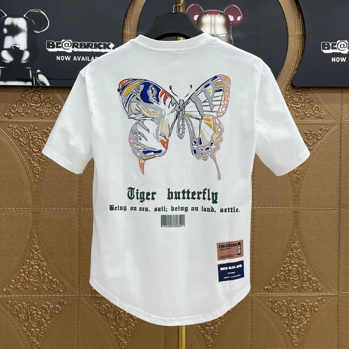 Tops Graphic Hip Hop Men’s T-shirt Heather Male Tees Shirts Alphabet Red Print Korean Clothing Ordinary Xl 5xl Basic Kpop New
