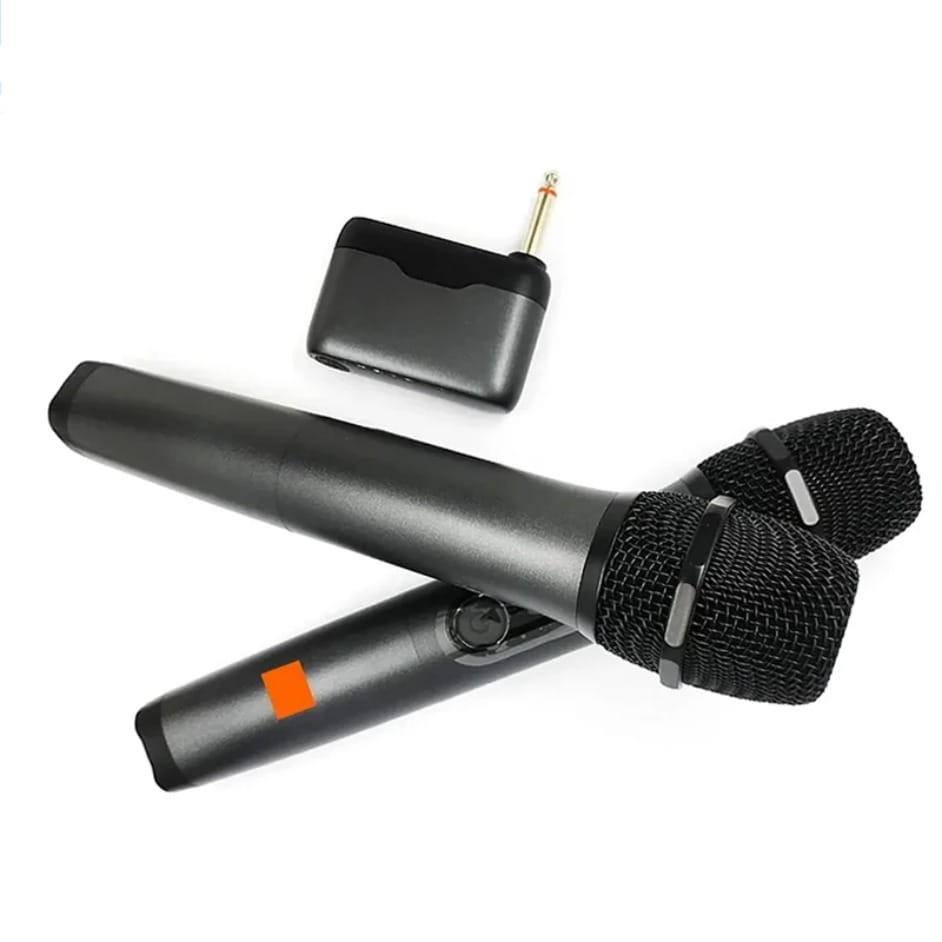 Wireless Microphone M23-4 UHF Recording Universal Karaoke Mic With Lithium Battery Receiver For Party Church Speaker