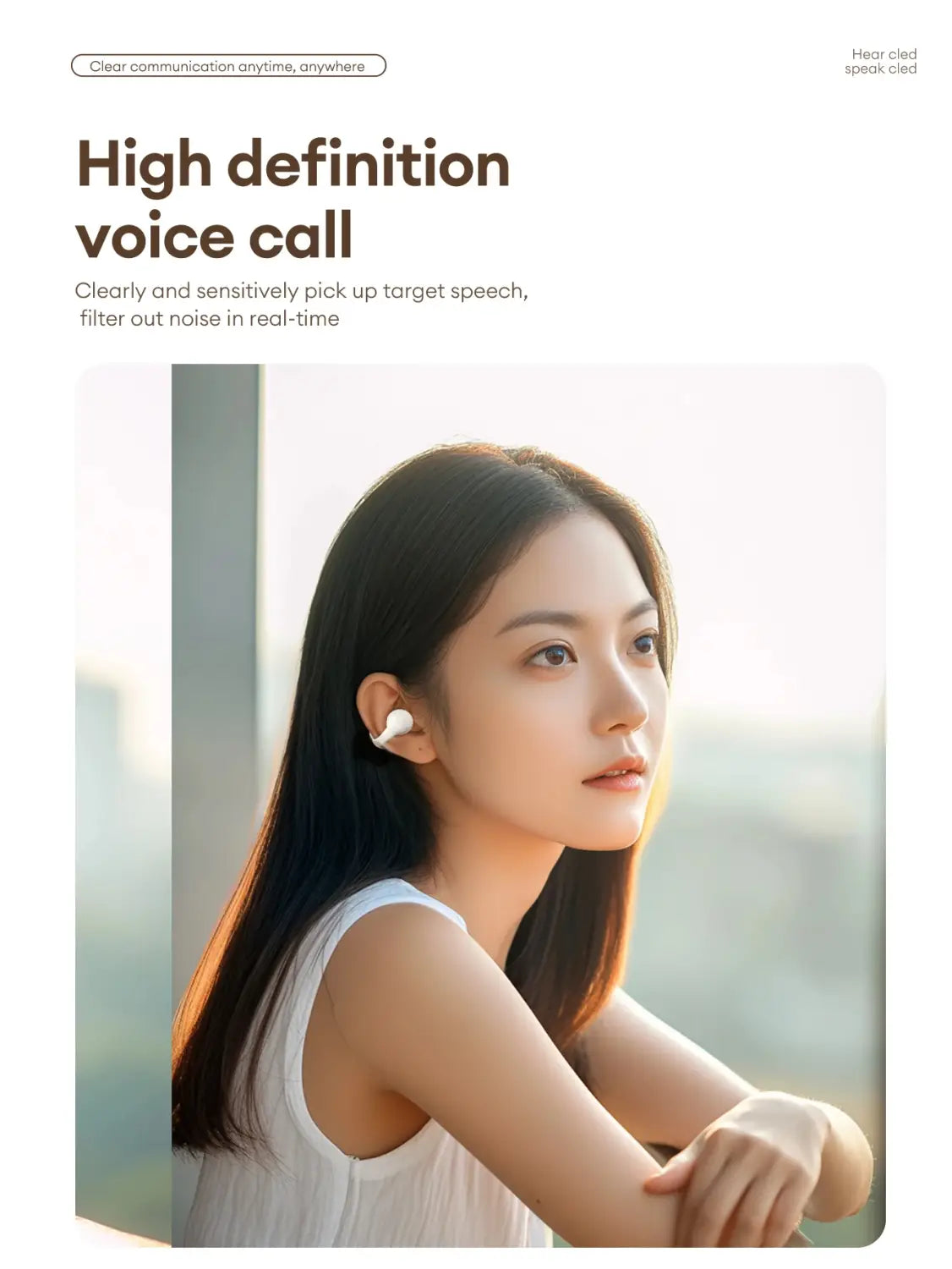 Original Lenovo LP25 Wireless Bluetooth V5.4 Earphones ENC Noise Reduction For HD Calls Headphones Deep Bass Sound Music Earbuds