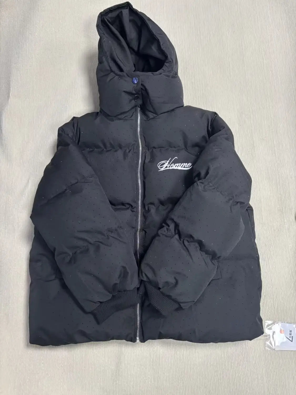 Harajuku Winter Men’s Padded Jacket Thick Warm Coat American Retro Style Zip Up Outerwear Casual Streetwear Fashion Trend New