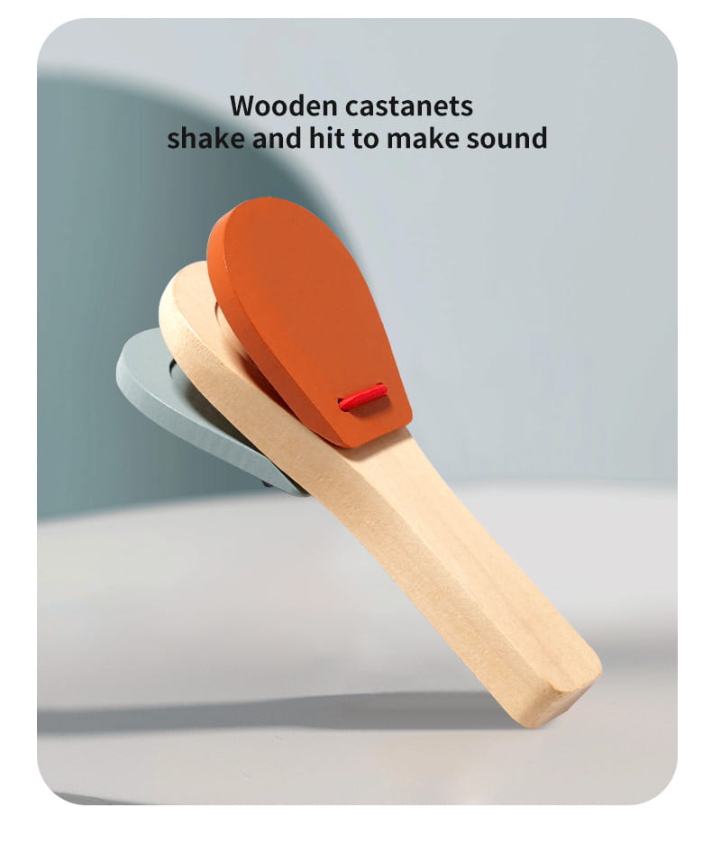 Baby Music Toys Montessori Wooden Toys Child Percussion Instruments Early Educational Toys Birthday Gifts for Toddlers Girl Boy