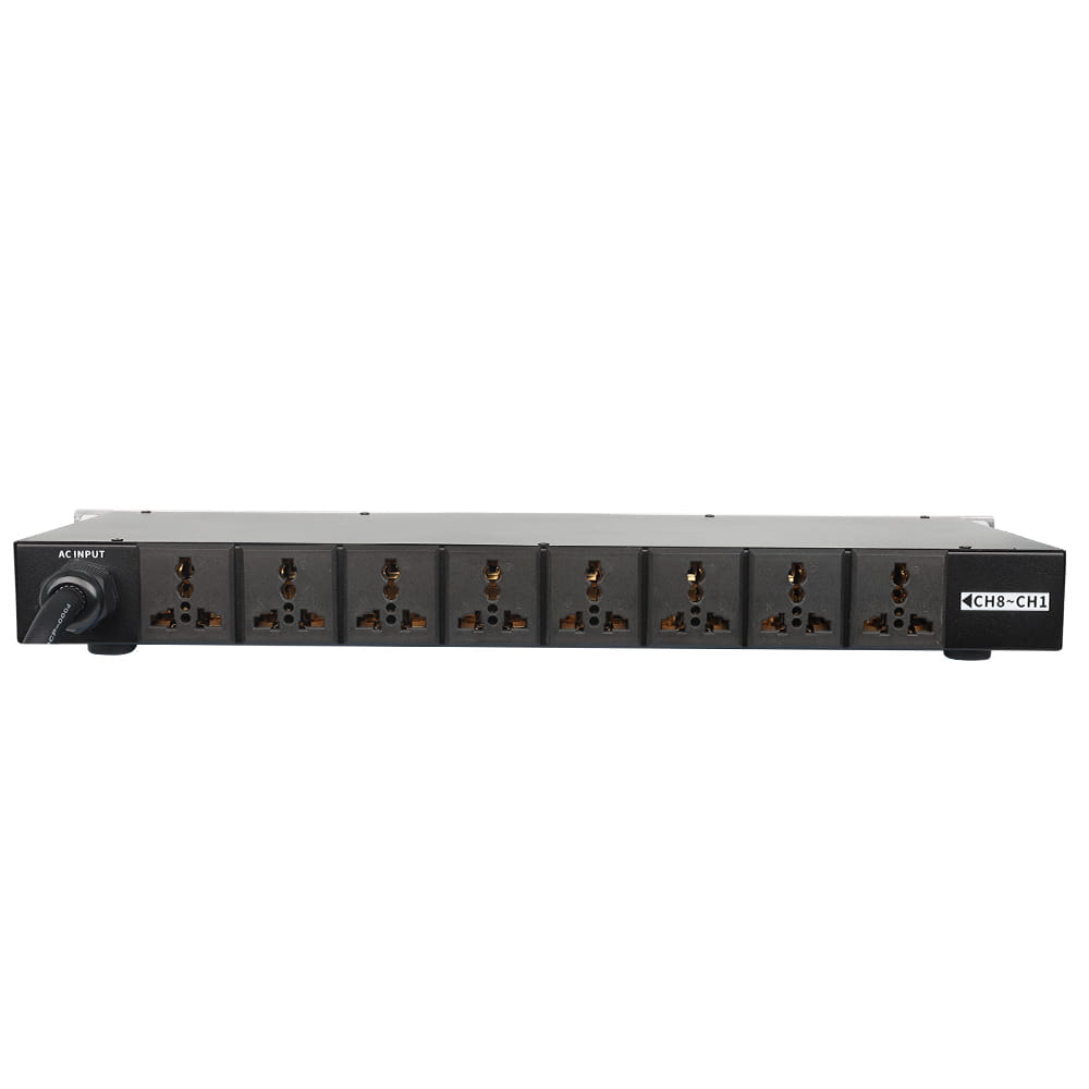 GOOERMI HS-10 Professional Audio Power Supply Sequencer Voltage Display Home Stage Engineering Conference Equipment Sound Mixers