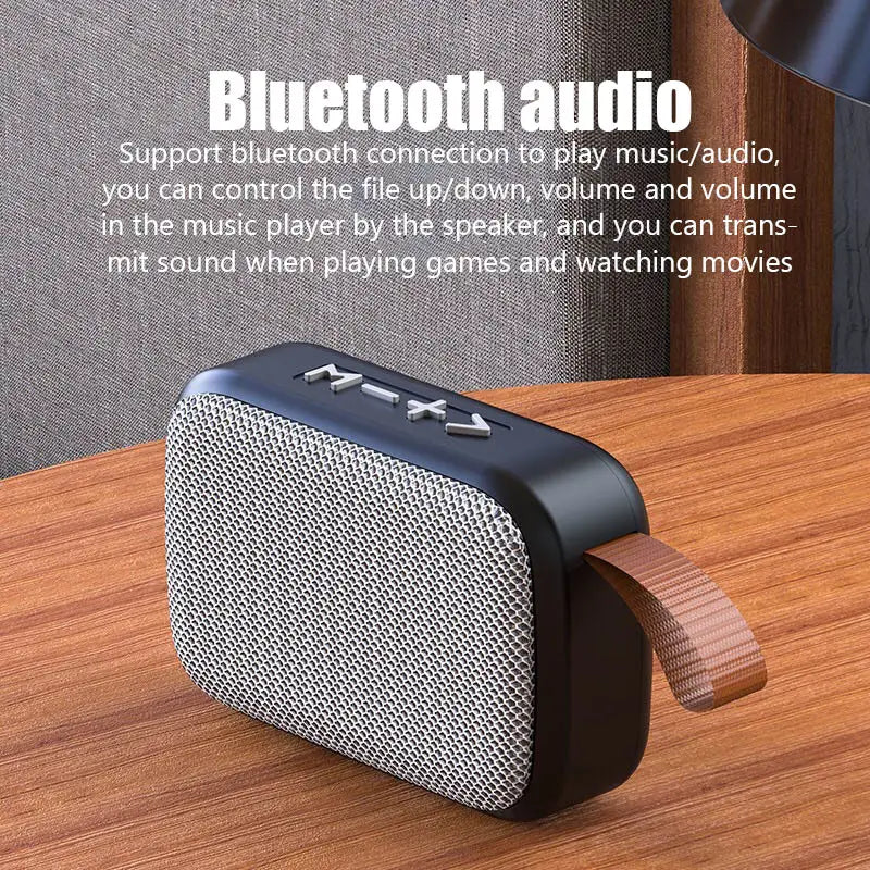 TWS Speakers Portable Bluetooth Speaker Outdoor Mini Loudspeaker HD Subwoofer 3D Stereo Music Player Surround HiFi Audio Player