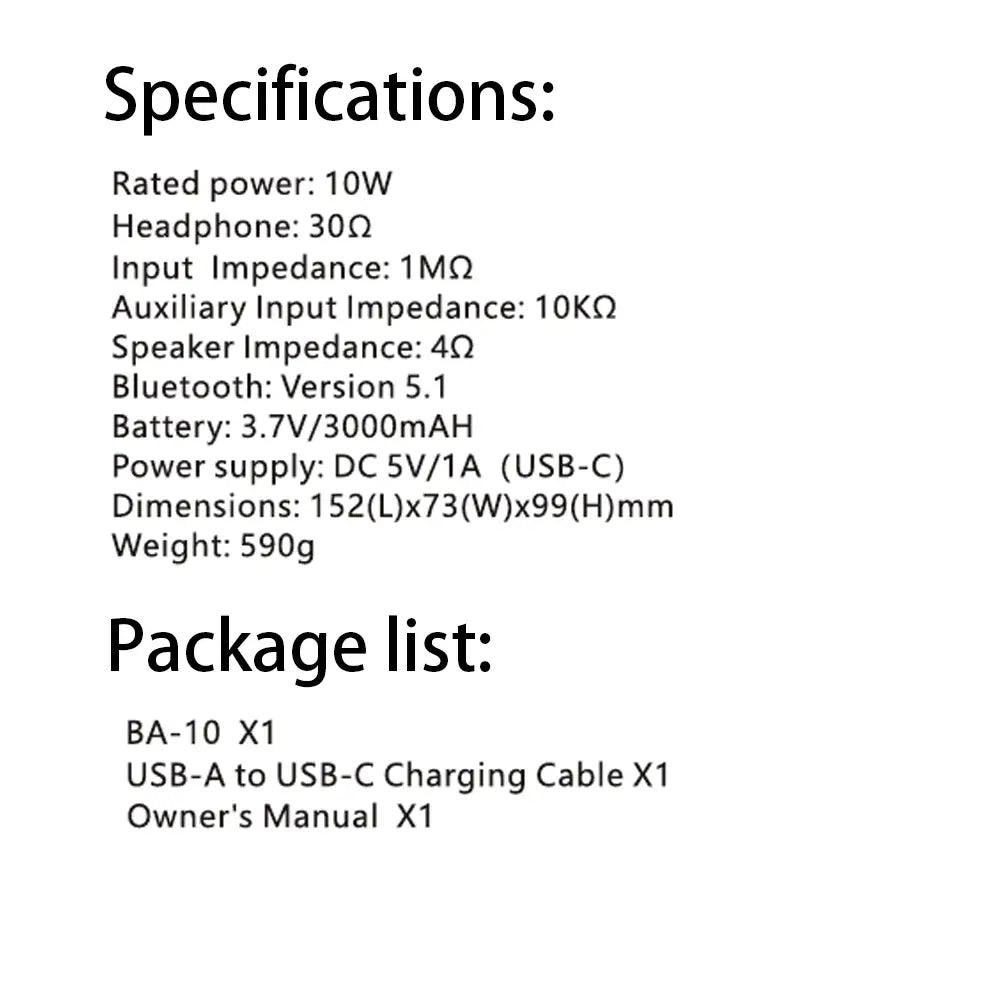 EROK Guitar Portable Amp Bluetooth Electric Guitar Bass Mini Amplifier With Clean/drive Effects Small Speaker Practice Accessory