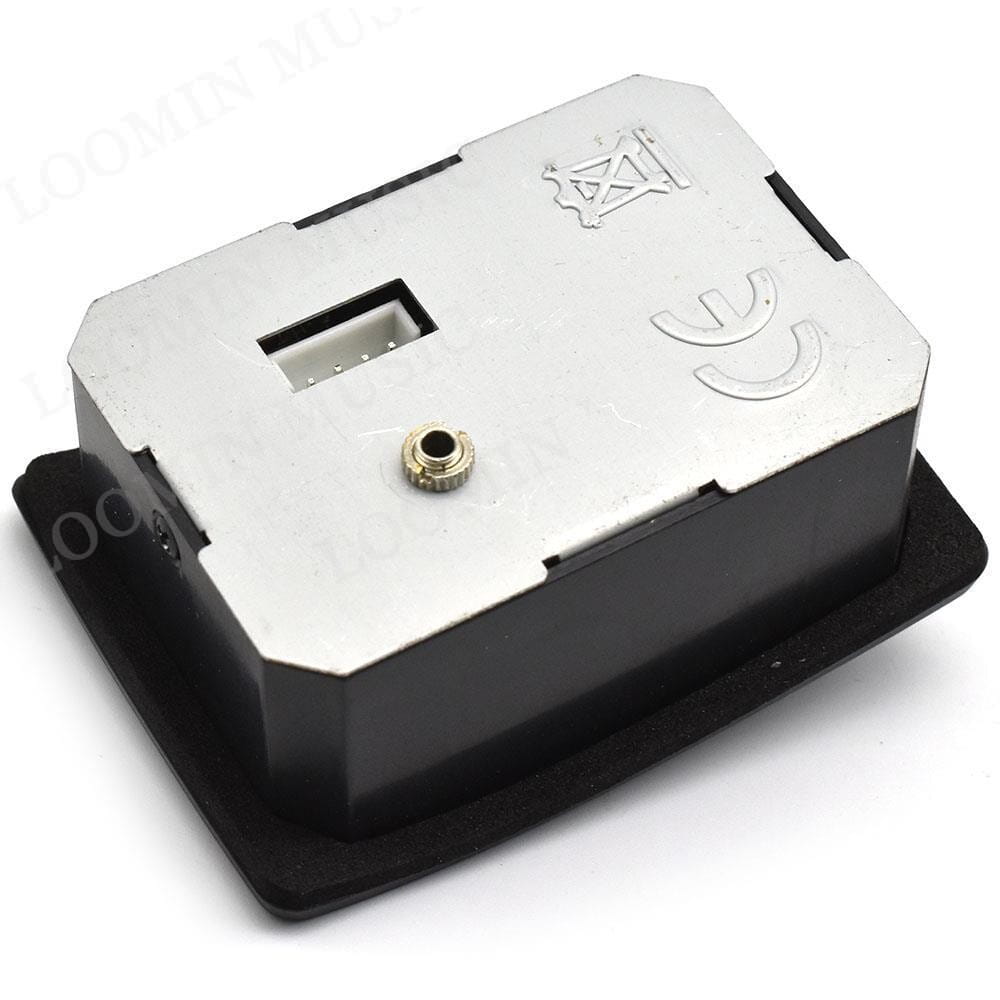 3 Bands Guitar Pickup Folk Guitar Preamp EQ with Tuner for Acoustic Guitar
