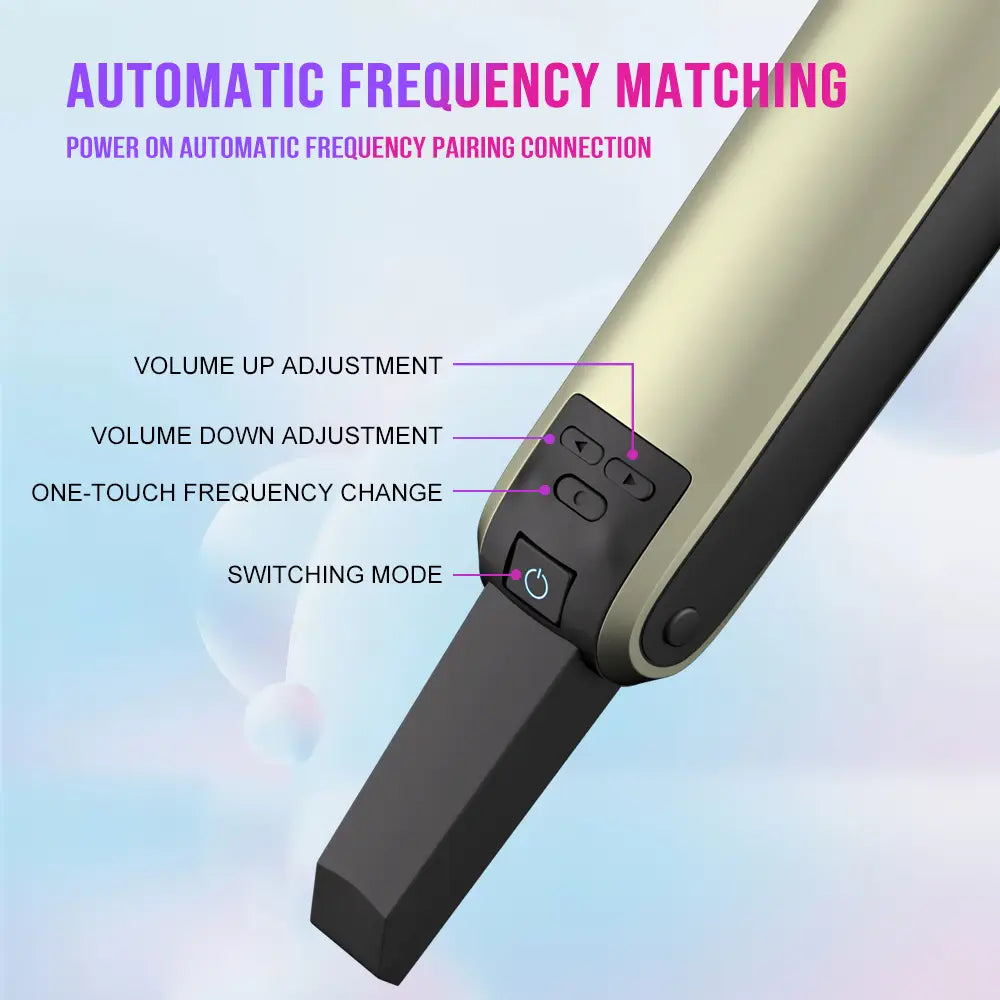 Karaoke Microphone G-MARK SKM9000 2 Channels Wireless Mic UHF Frequency For Teaching Wedding