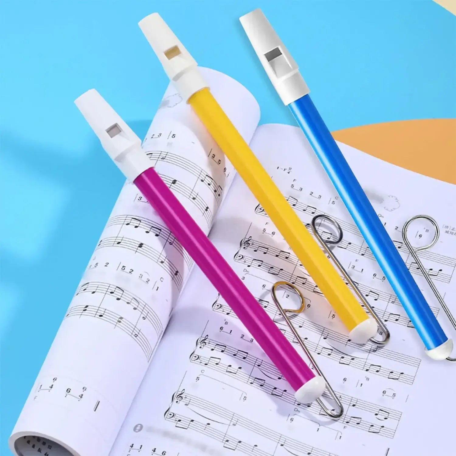 1PCS instrument: slide flute play flute children’s classic music fun gifts piccolo