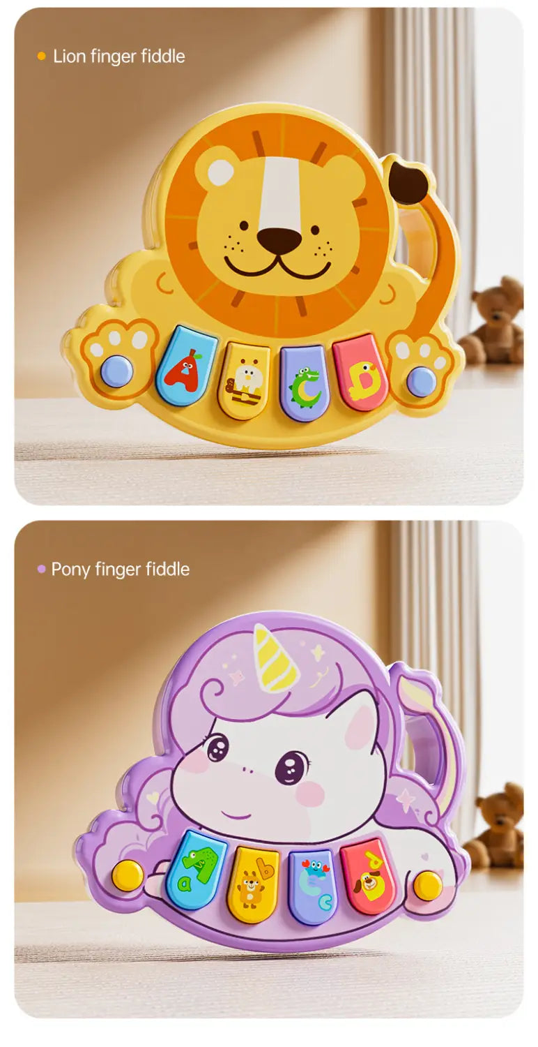 Musical Kids Electronic Piano Toy Learning Music Lion Music Baby Toys Multifunctional Electronic Musical Instrument Toy Gifts