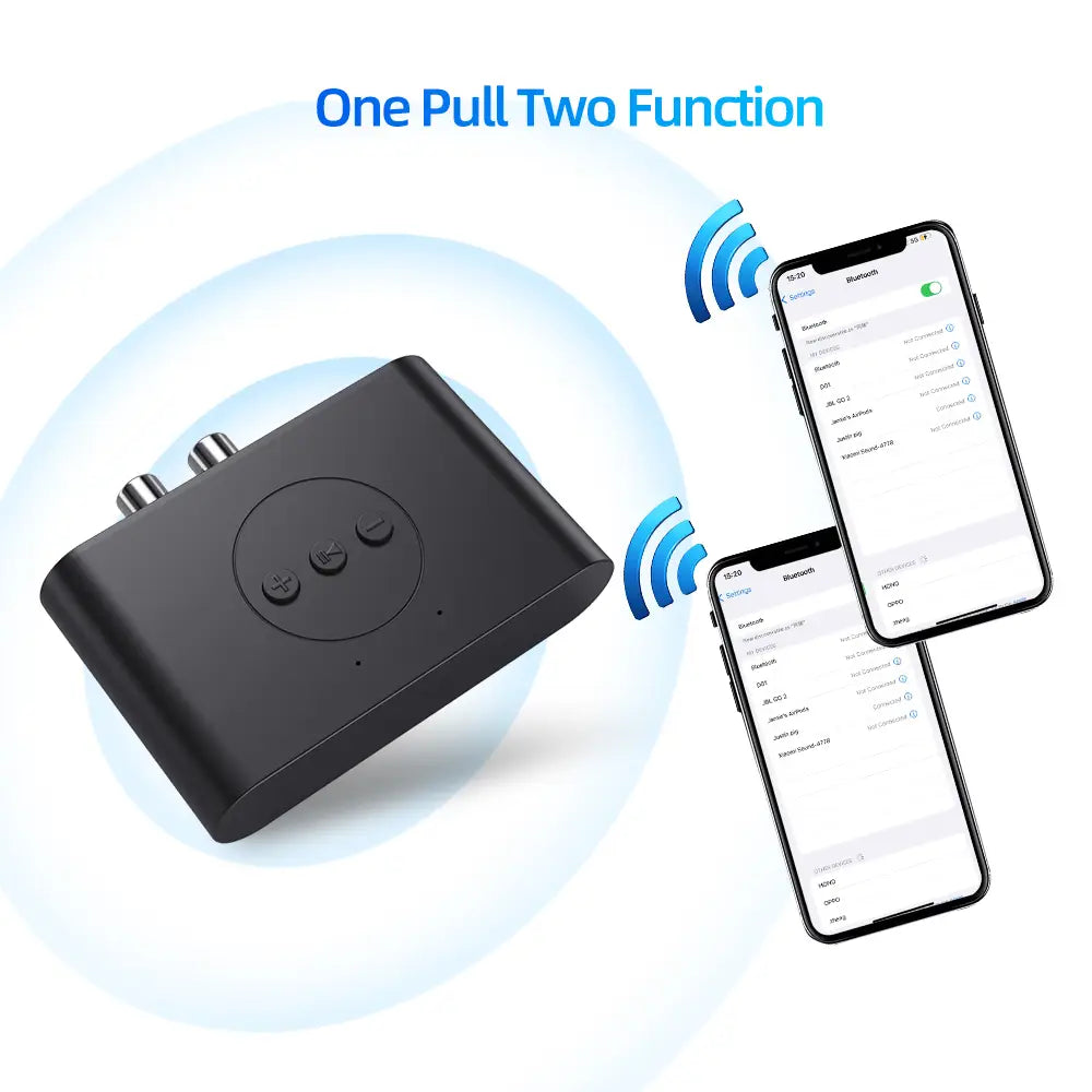 Bluetooth 5.6 Audio Receiver 3.5mm AUX RCA USB U-Disk Stereo Music Wireless Audio Adapter For PC TV Car Kit Speaker Amplifier