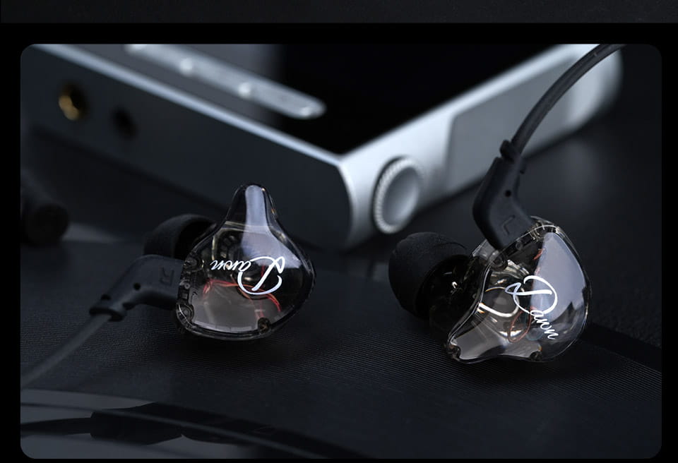 KZ Dawn HiFi Earphone 10MM Dual Dynamic Drive Bass Earbud In ear Monitor Gaming Sport Music DJ Stage Noise Reduction Hearphone