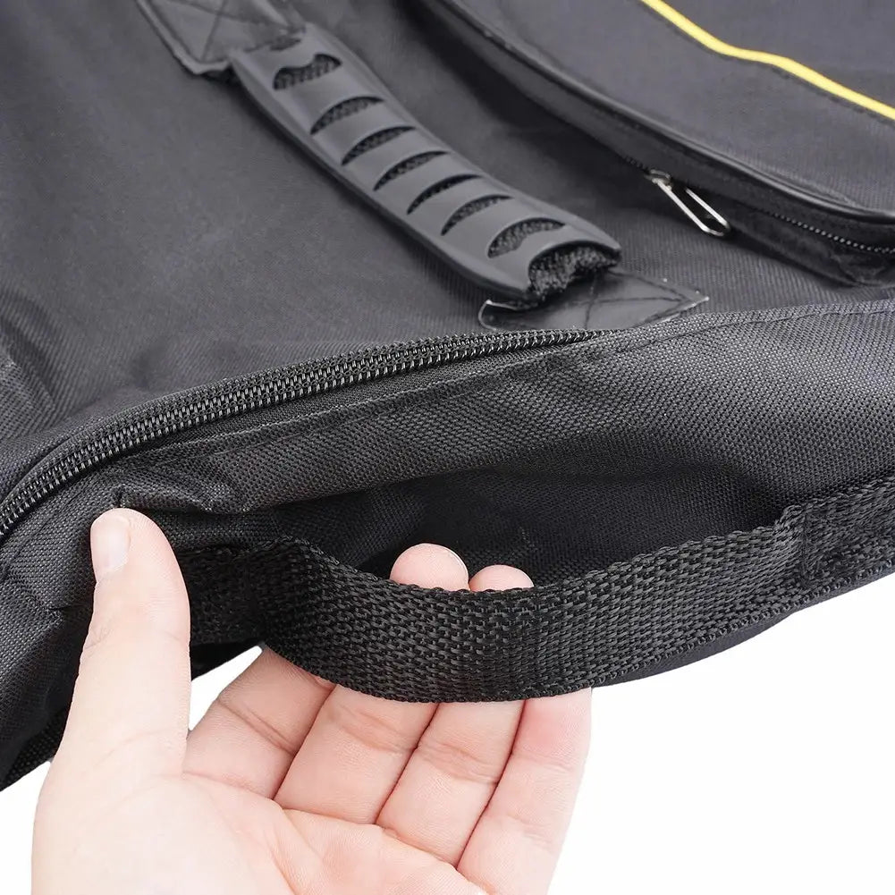 41 Inch Acoustic Guitar Bag Waterproof Rip-stop Oxford Nylon Double Straps Padded Black Guitar Case Gig Backpack Musical Instrum