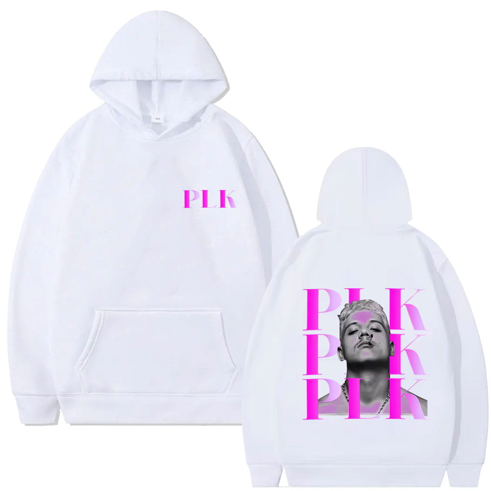 Rapper Plk Face Graphic Hoodie Men Women Fashion Pop Music Tracksuit Man Casual Pullover Hoodies Male Vintage Hip Hop Sweatshirt