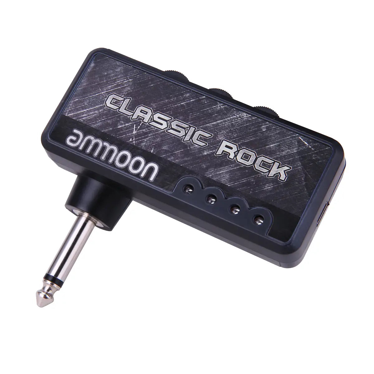 VITOOS Electric Guitar Plug Mini Headphone Amp Amplifier Heavy Rock Compact Portable
