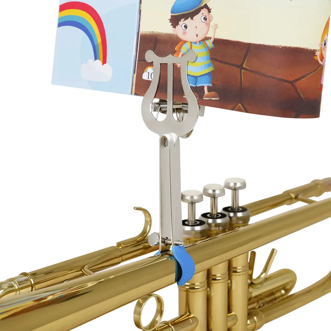 IRIN Music Stand Clarinet Trumpet Flute Winds Saxophone Baritone Portable Marching Sheet Music Stands Musical Instruments Parts