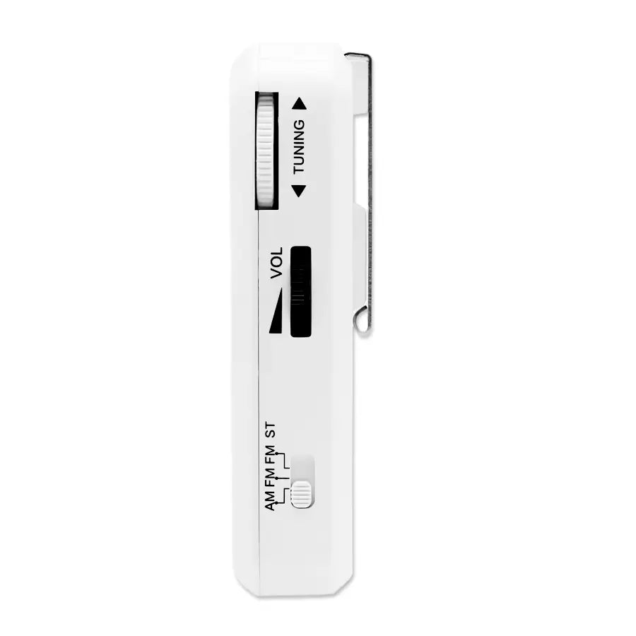 FM/AM Mini Radio | Portable Compact Multi-band 3.5mm Headphone Jack Built-in Speaker Loud Sound For Home/Outdoor/Travel