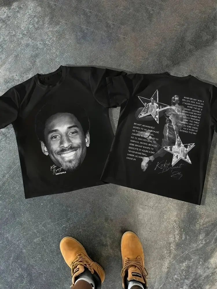 American Harajuku High Streetwear Basketball Tops Y2k Oversized Couples Goth Hip Hop Cotton Short Sleeve Men Women Looe T Shirt