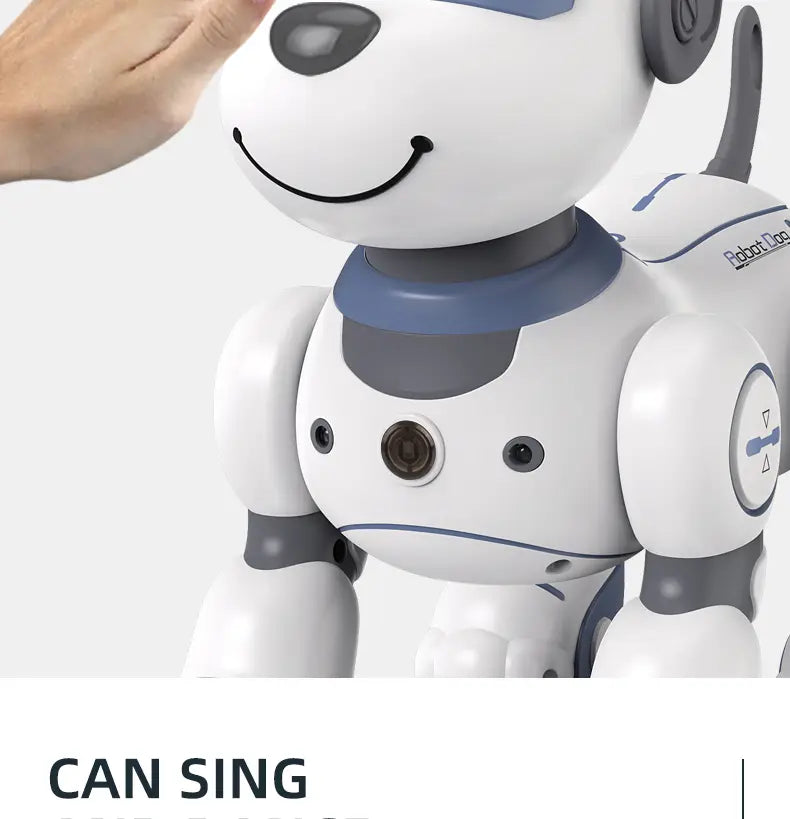 Intelligent Remote Control Robot Dog Electronic Stunt Voice Command Programmable Touch-sense Music Song Children’s Toys for Boys
