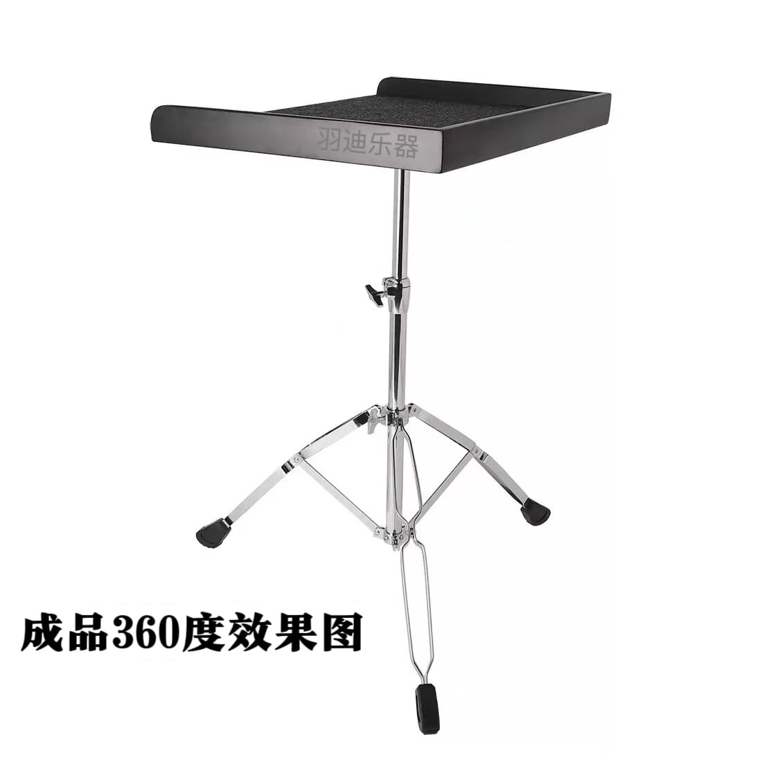 Drum kit paddle tray percussion wooden tray with stand paddle table drum sticks keyboard table
