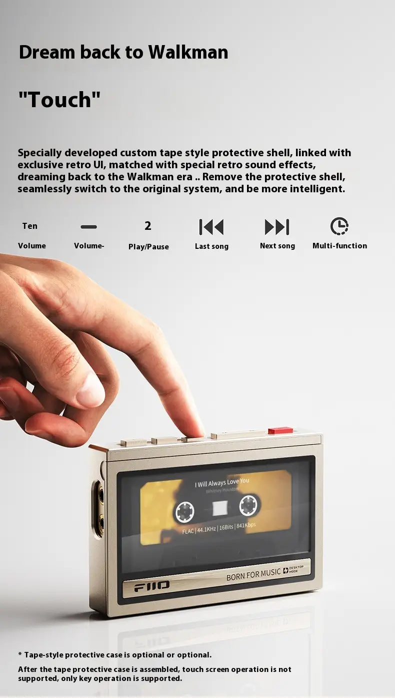 NEW Fiio M21 Portable MP3 Player Hi-Res HIFI High Sound Quality Music Player Long Battery Life support Bluetooth WiFi Customize