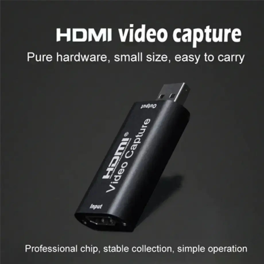 4K USB 3.0 Video Capture Card 1080P USB 2.0 HDMI Game Grabber Box For PS4 DVD Camera PC Recording Placa De Video Live Streaming
