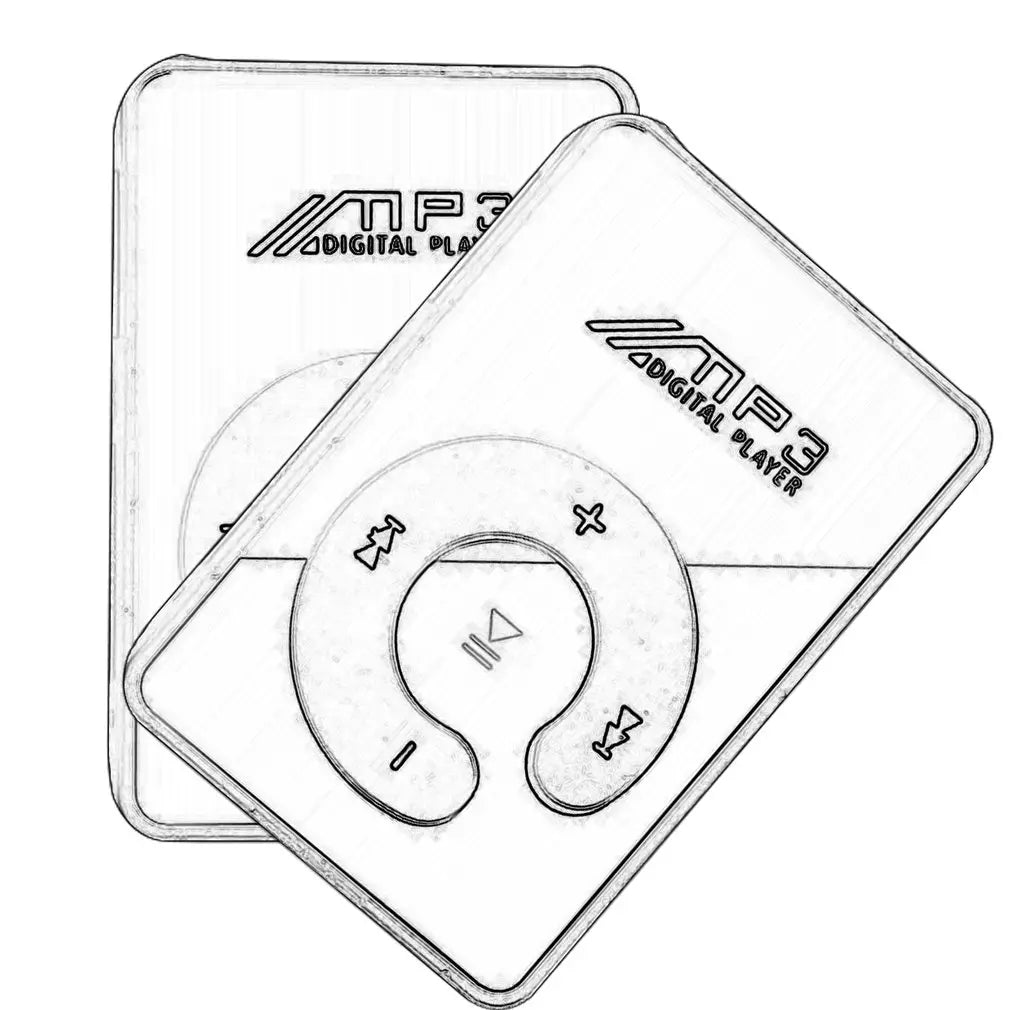 New Portable Mini Clip USB MP3 Player Music Media Support Micro SD TF Card Fashion Hifi MP3 for Outdoor Sports Mini Convenience