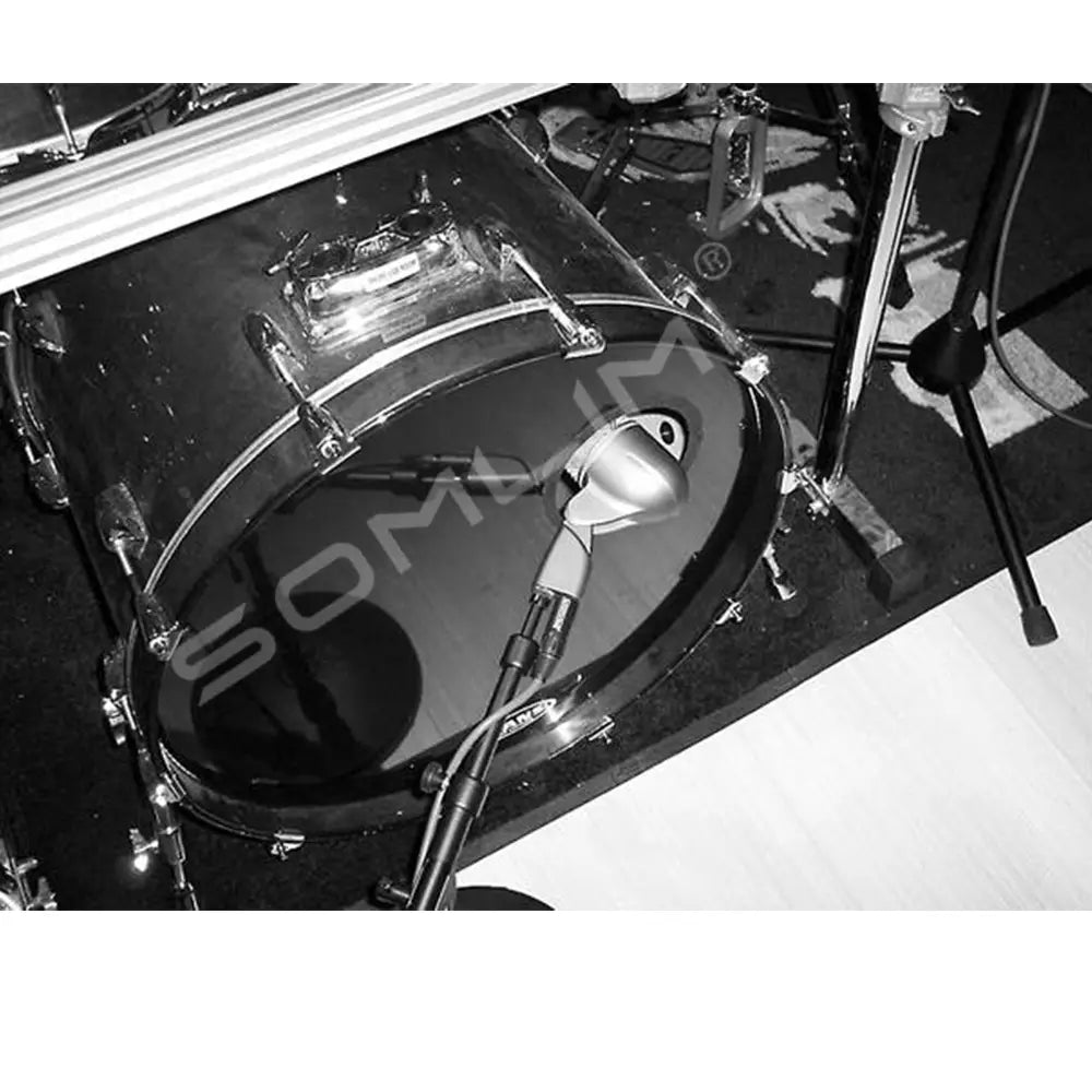 SOMLIMI B- 52A Drum Microphone Instrument Kick Drum Bass Mic(Metal)Dynamic Drum Snare Kick Mic,Kick-out Big Bass