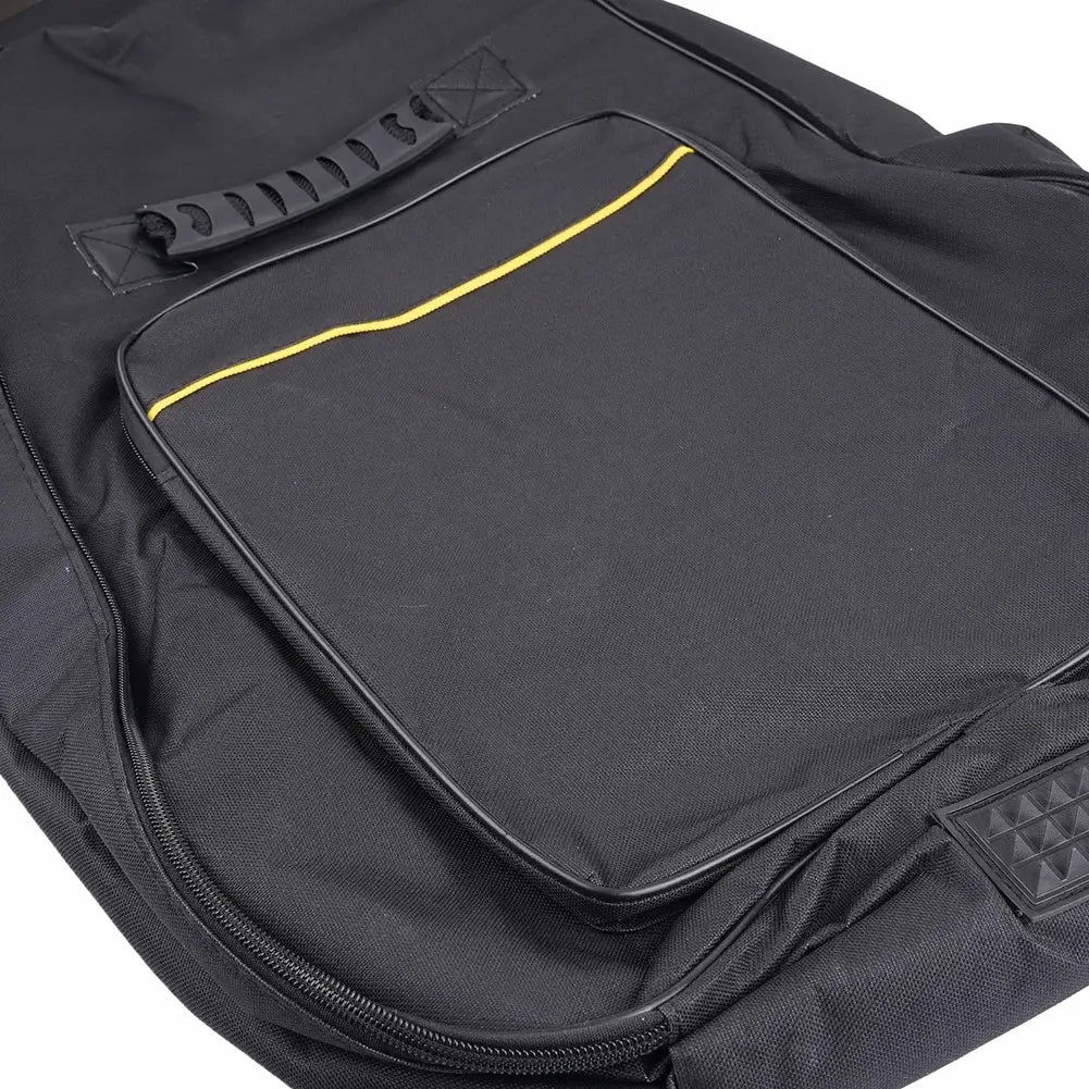 41 Inch Acoustic Guitar Bag Waterproof Rip-stop Oxford Nylon Double Straps Padded Black Guitar Case Gig Backpack Musical Instrum