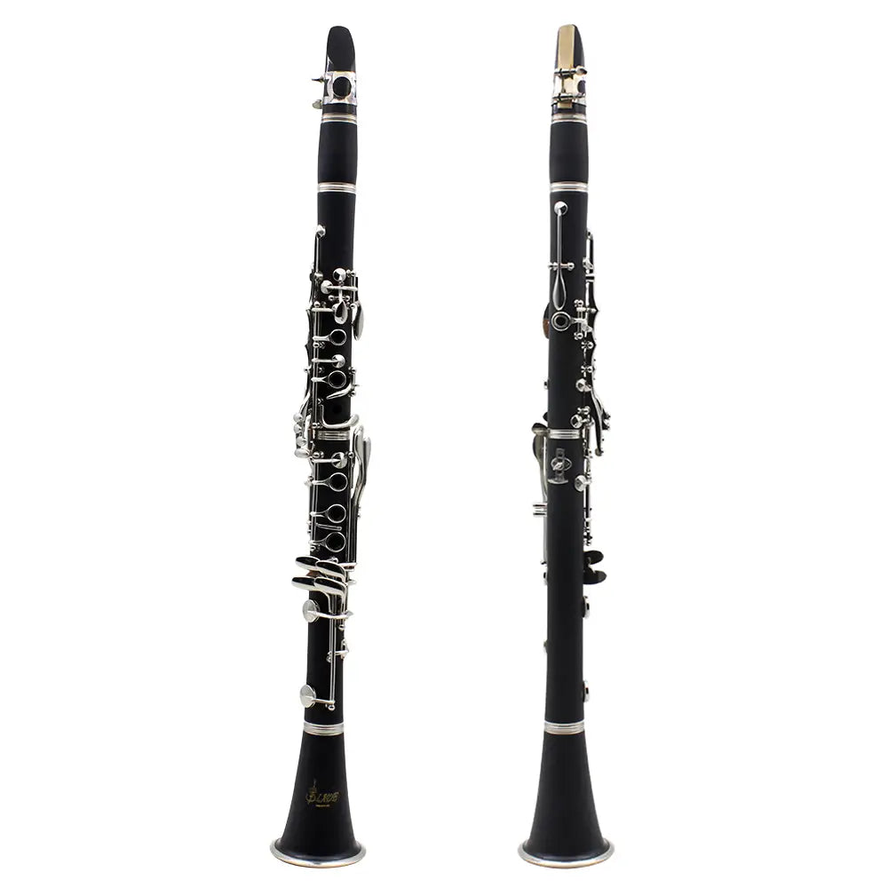 SLADE Bb Clarinet 17 Keys Bakelite Wooden Clarinet Professional Woodwind Instrument With Box Reed Musical Instrument Parts