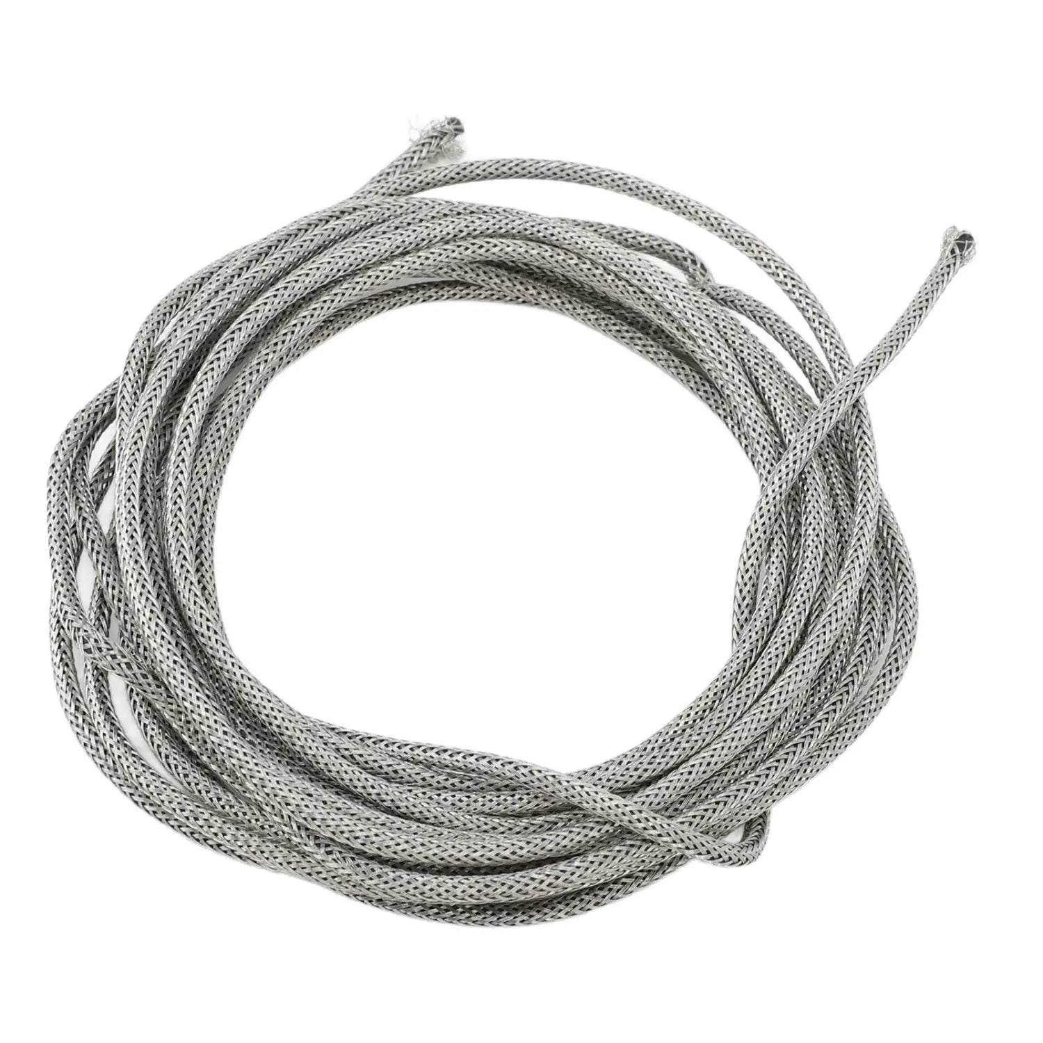 Guitar Shield Cable Wire Single Conductor 3m Long 22 AWG Braided Shield Cable Guitar Wire