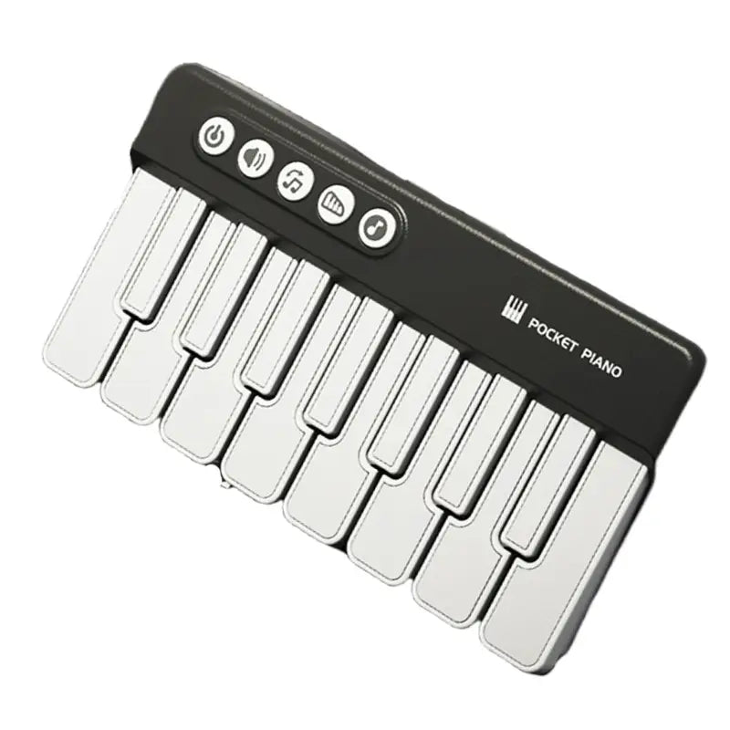 Musical Learning Toy Piano for Portable Design Enhances Creativity While Building Basic Music Knowledge with ABS Texture