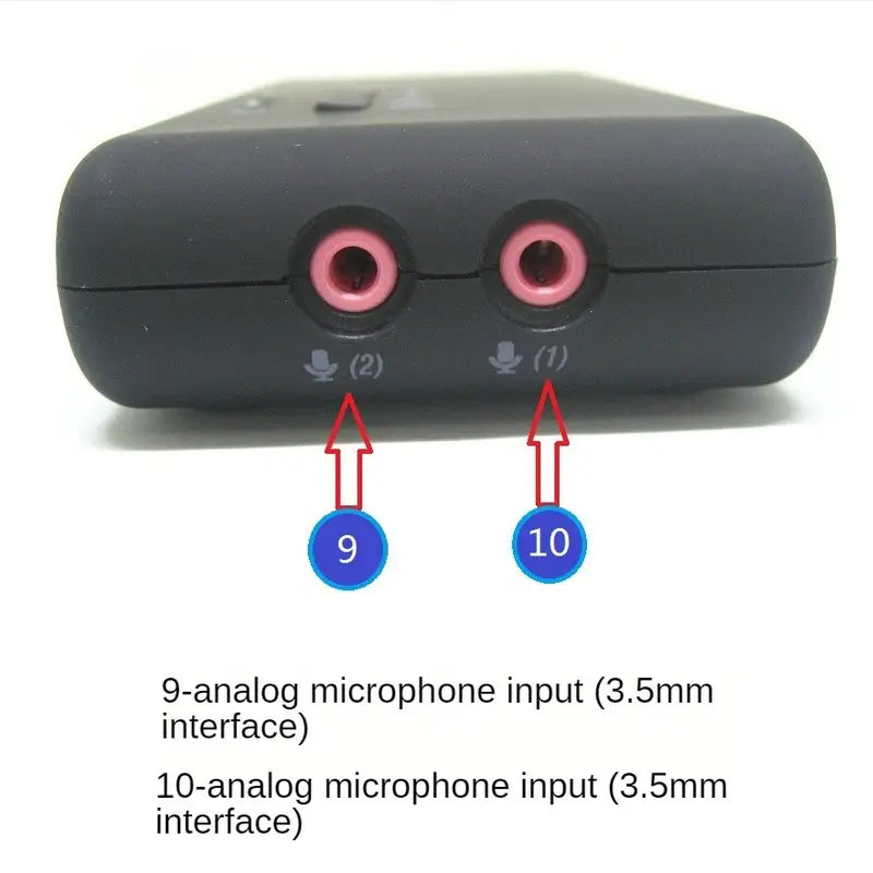 Stereo USB Dynamic Audio Optical Fiber Surround Sound Digital External 3D Sound Card 7.1 Channel Recording Playback Interface