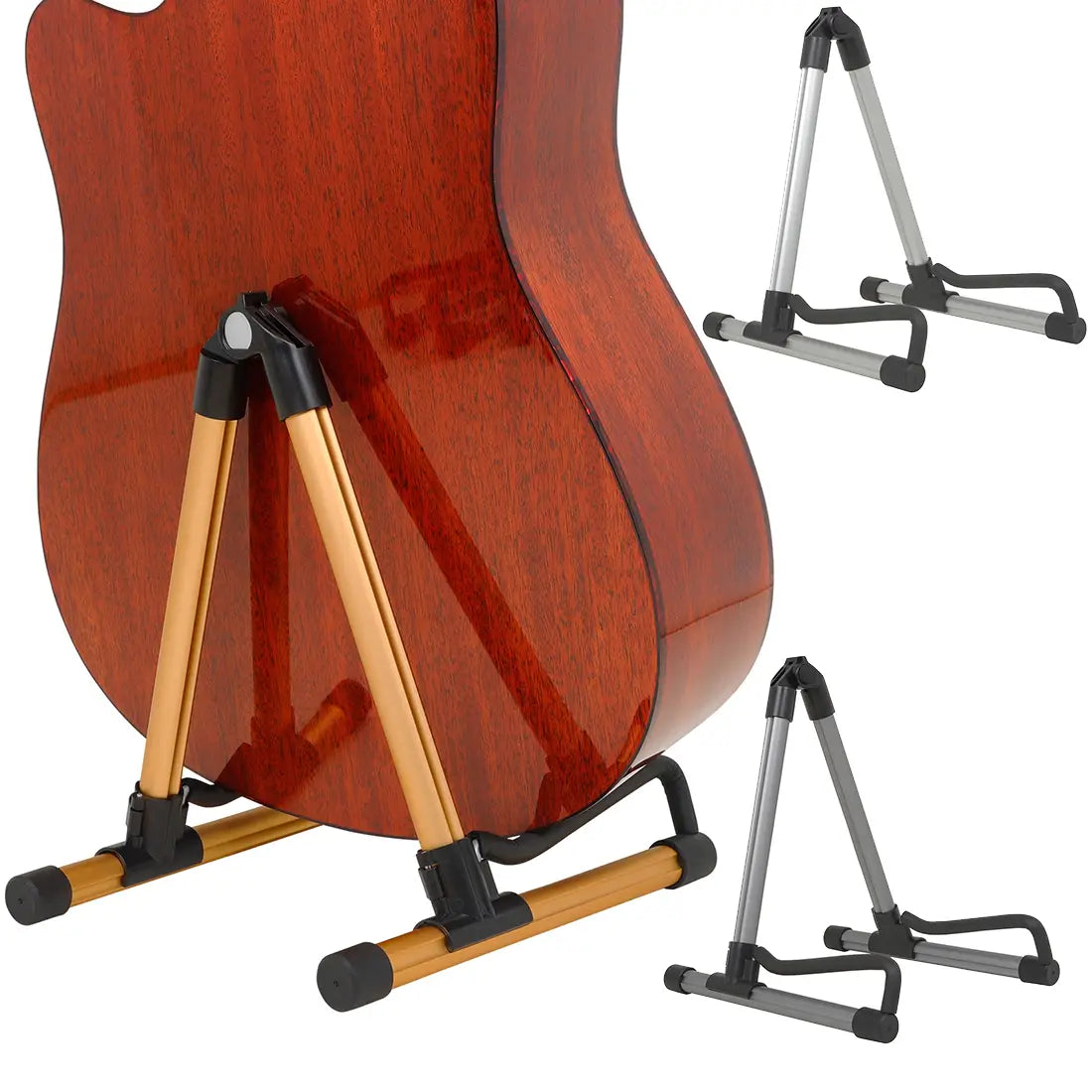 Durable Guitar Floor Universal Stand For Musical Instruments Stringed Music Wear-Resistant Bracket Display Rack Stand Holder