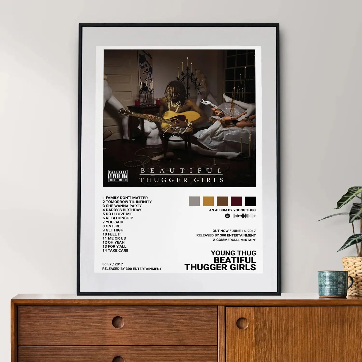 Hip Hop Rapper Young Thug So Much Fun Music Album Cover Print Posters For Room Canvas Painting Art Home Wall Decor Picture Gift