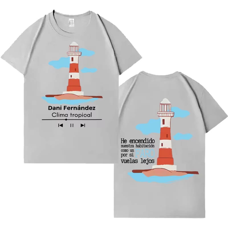 Rapper Dani Fernandez Harajuku Graphics T-shirt Mens Women pure Cotton Short Sleeve T-shirts Gothic Hip Hop T-shirts Unisex