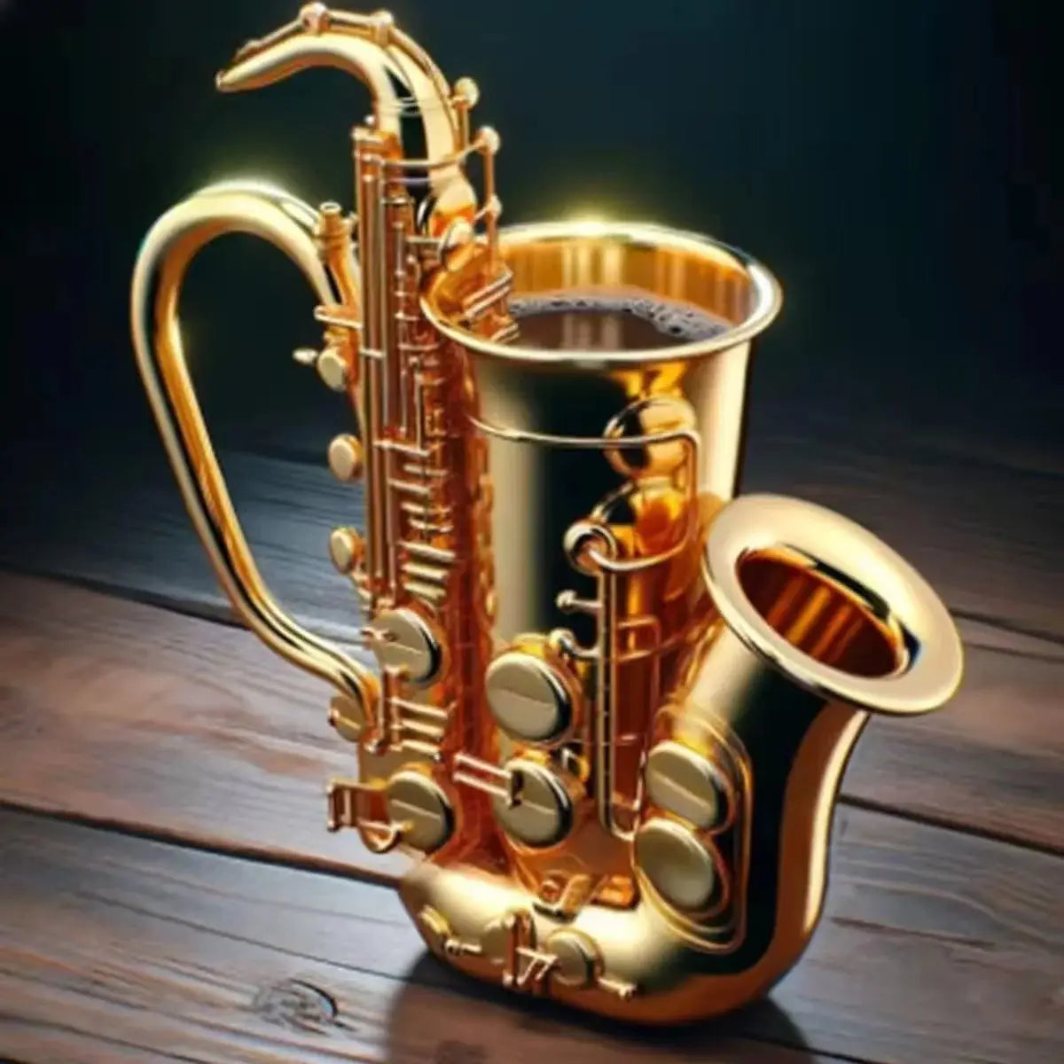 Musical Instrument Coffee Mug Novelty Music Note Design For Office Desk Table Decor For Music Lovers Musicians Birthday Gift