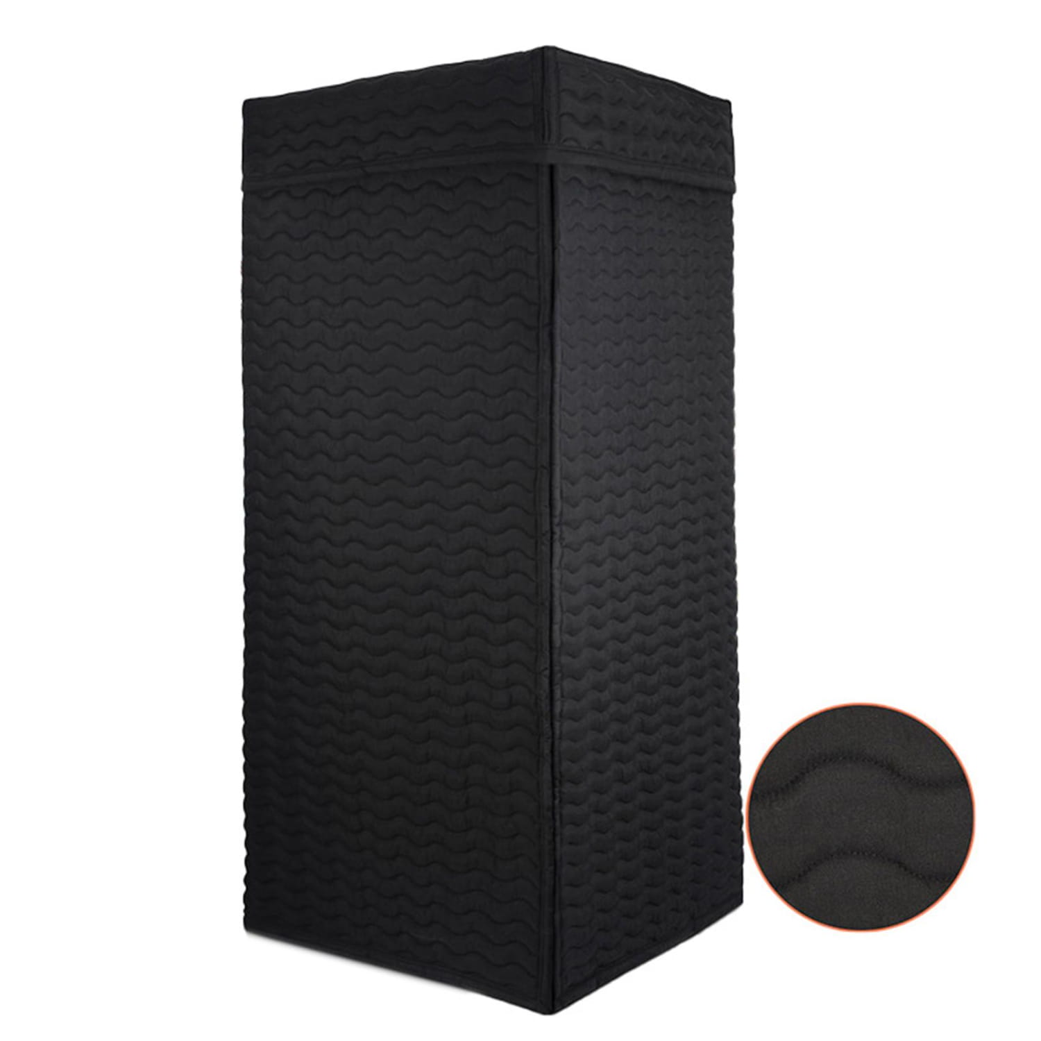 Vocal Booth Soundproof Portable Audio Recording Booth Stainless Steel for Echo Prevention Home Studio Podcast Voiceovers