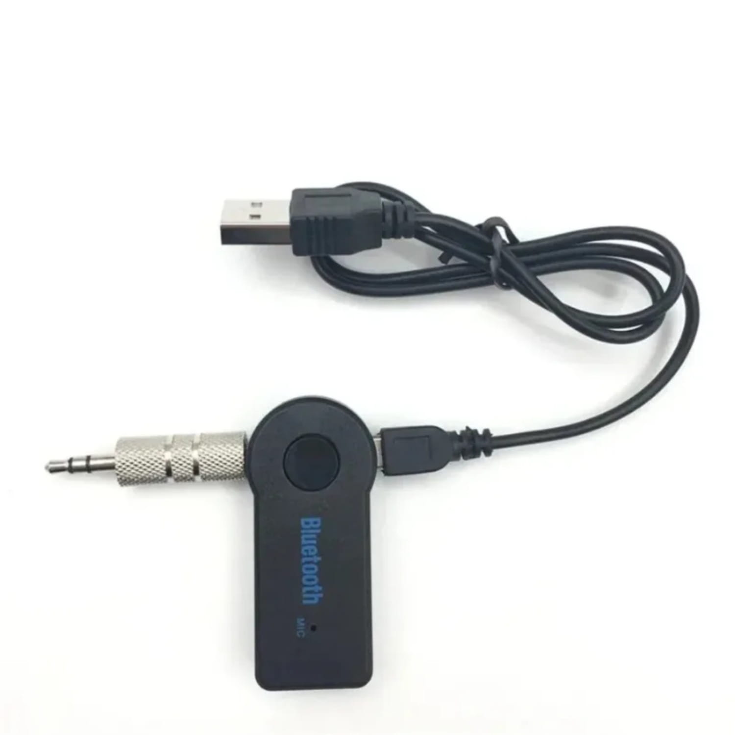 Car Bluetooth 5.0 Audio Receiver 3.5mm 3.5 AUX Jack Stereo Music Car Transmitter Speaker Amplifier Wireless Adapter with Mic