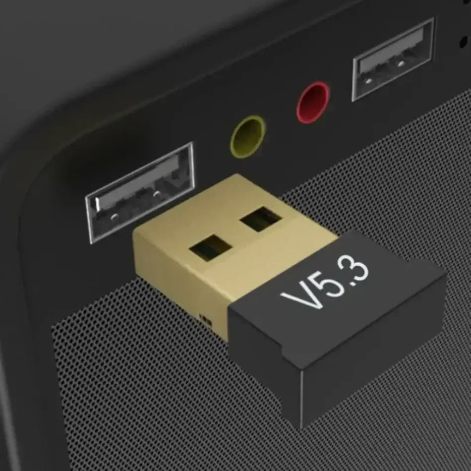 USB Bluetooth 5.3 Adapter Transmitter Receiver Bluetooth V5.1 Audio Bluetooth Dongle Wireless USB Adapter for PC Laptop Computer