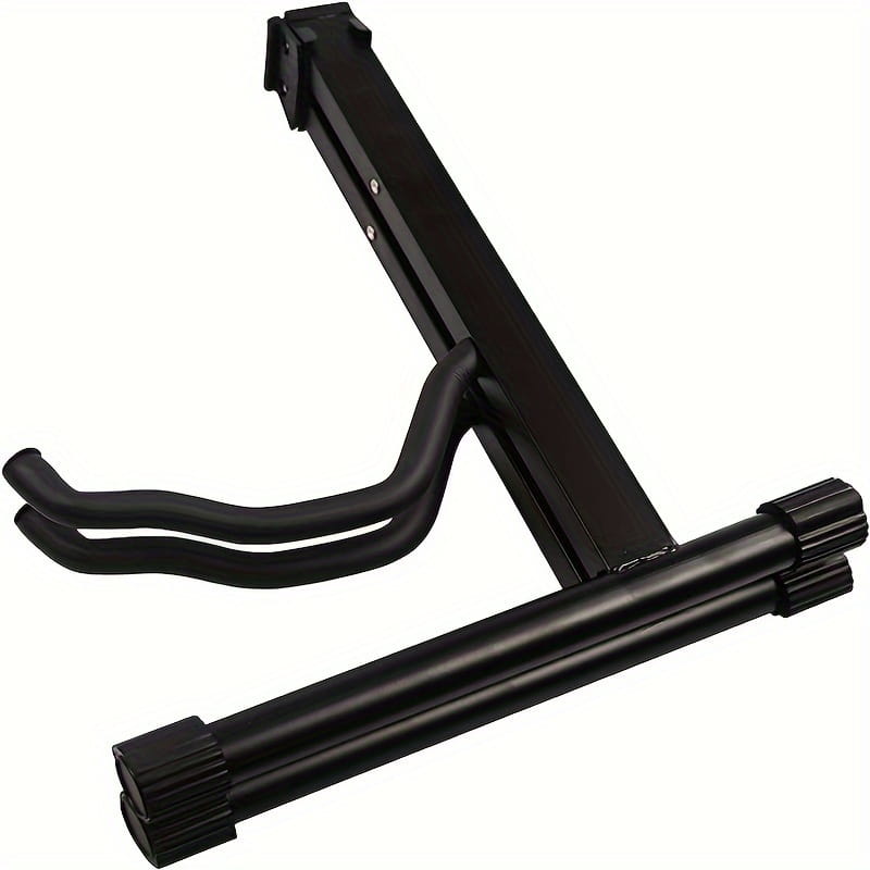 A-Frame Metal Guitar Stand Foldable Floor Stand for Acoustic Electric Guitar Bass Stable Portable Music Instrument Holder