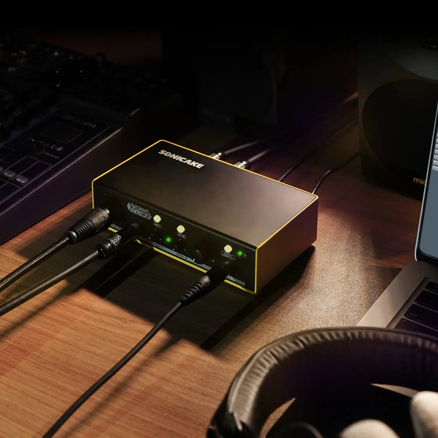 SONICAKE Sonic Cube dual-channel professional audio interface high quality analog preamplifier for Studio Recording Microphone