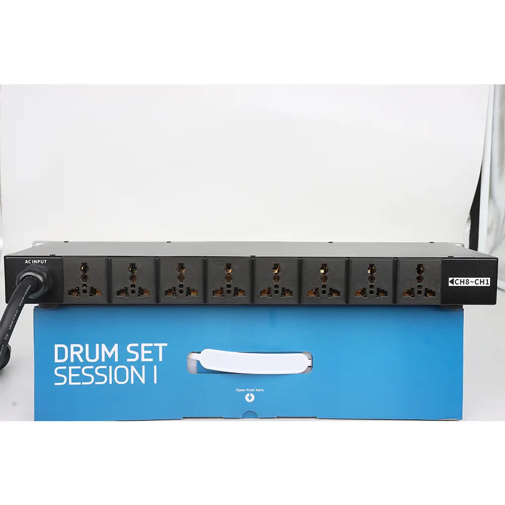 GOOERMI HS-10 Professional Audio Power Supply Sequencer Voltage Display Home Stage Engineering Conference Equipment Sound Mixers