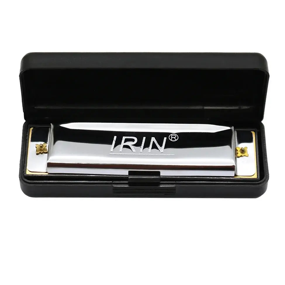 IRIN Harmonica 10 Hole 20 Tones Harmonica Mouth Organ Suitable For Music Enthusiasts Woodwind Instrument Harmonica Gifts