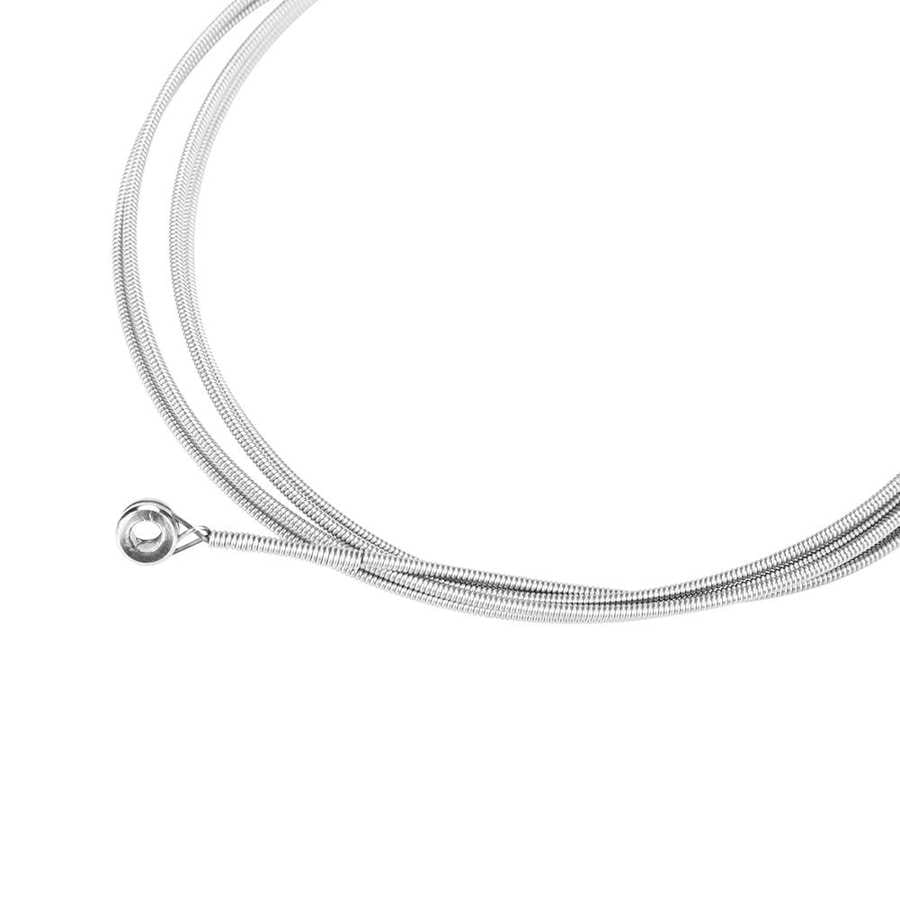 1Set Bass Strings 1mm 1.4mm 2mm 2.5mm Smooth Anti-Rust 4-String Electric Bass Strings Instrument Accessory