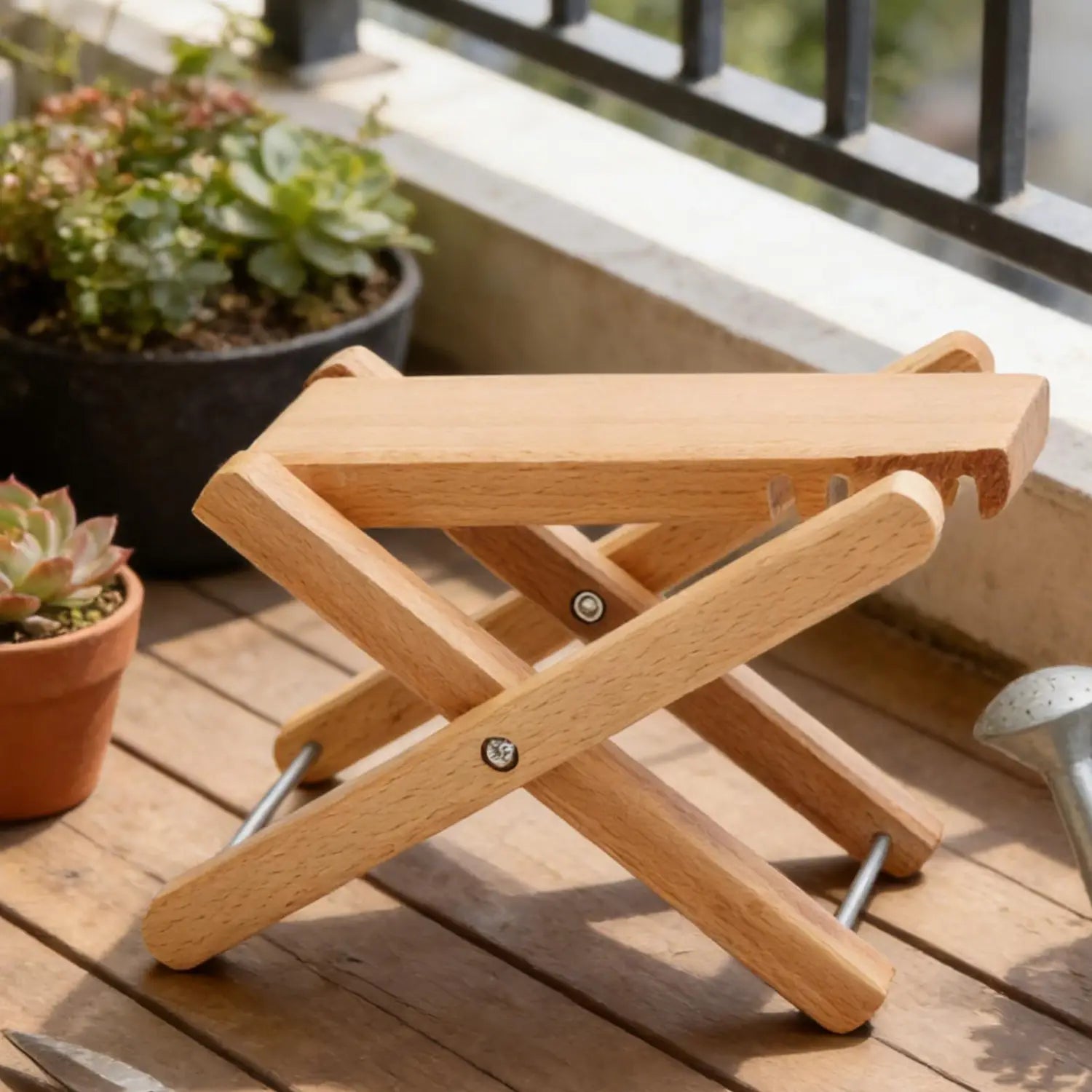 Adjustable Guitar Foot Stool Ergonomic Wooden Leg Rest Musician Footrest for Classical Guitar Home Studio Stage Pipa Player