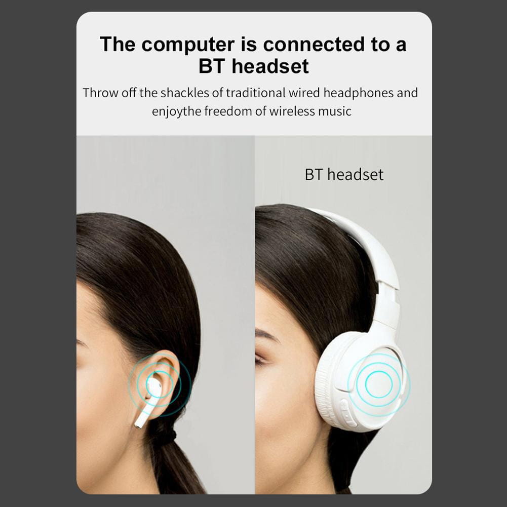 Wireless USB Bluetooth 5.3 Adapter Bluetooth 5.3 Transmitte Music Receiver Adaptador for Computer PC Laptop Earphone Mini S F8S1
