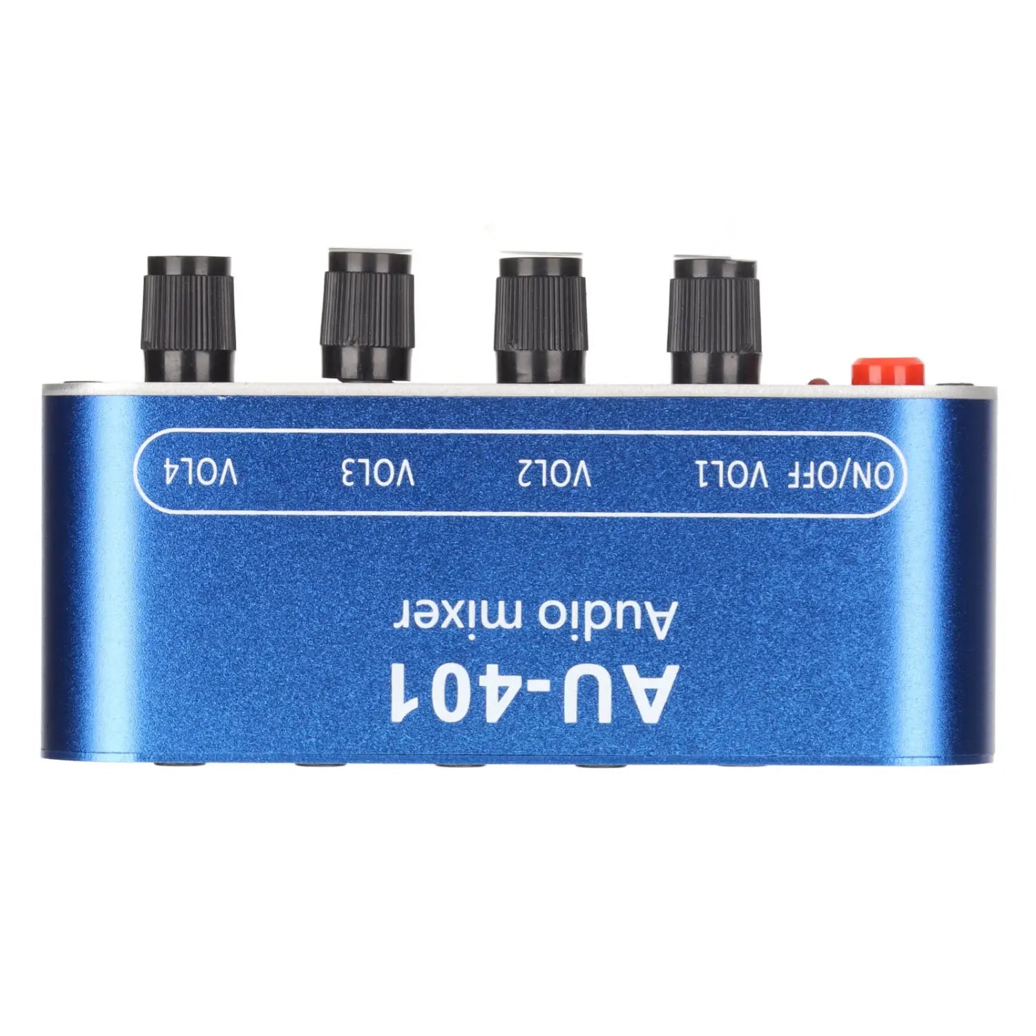 Mini Stereo Mixer 4 in 1 Out Volume Adjustment 3.5mm Sound Selector Amplifier DC 5V-12V For PC Laptop Headphone