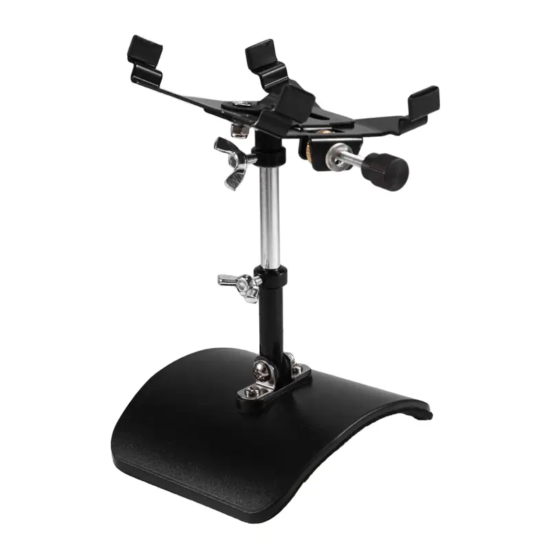 ABHT-Guitar Support Handrest Guitar Foot Stool Guitar Leg Rest Stand Guitar Foot Stool Metal Support Bracket