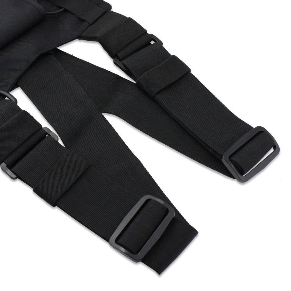 Ham Radio Hip Hop Front Pack West Wist Pouch Holster Vest Men Tactical Chest Rig Bag for Wouxun Baofeng UV-5R UV-82 bf-888S